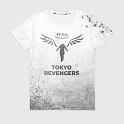 Футболка женская Tokyo Revengers - white gradient, цвет: 3D-принт