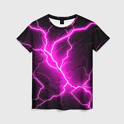 Футболка женская The color is pink and black, цвет: 3D-принт