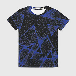 Женская футболка Triangles with dots