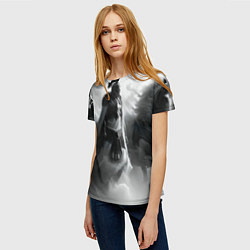 Футболка женская Спартанская армия, цвет: 3D-принт — фото 2