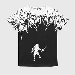 Футболка женская И один в поле воин, цвет: 3D-принт