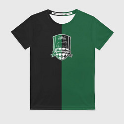 Футболка женская Агкацев - ФК Краснодар, цвет: 3D-принт