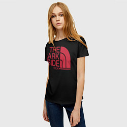 Футболка женская The darkside, цвет: 3D-принт — фото 2