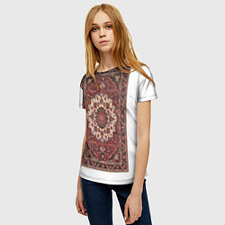 Футболка женская Ковёр советский, цвет: 3D-принт — фото 2