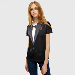 Футболка женская Костюм финалиста 456 из игры в кальмара, цвет: 3D-принт — фото 2