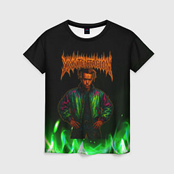 Футболка женская XXXTentacion hardcore, цвет: 3D-принт