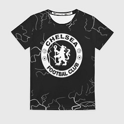 Футболка женская Chelsea storm, цвет: 3D-принт