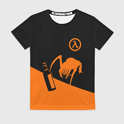 Футболка женская Халф лайф - хедкраб, цвет: 3D-принт