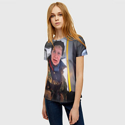 Футболка женская Наталья Морская пехота мем, цвет: 3D-принт — фото 2