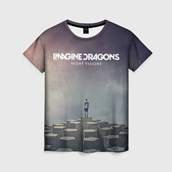 Футболка женская Imagine Dragons: Night Visions, цвет: 3D-принт