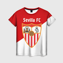 Футболка женская Sevilla FC, цвет: 3D-принт