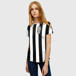 Футболка женская Juventus: Vidal, цвет: 3D-принт — фото 2