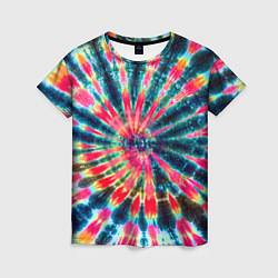 Футболка женская Tie dye, цвет: 3D-принт