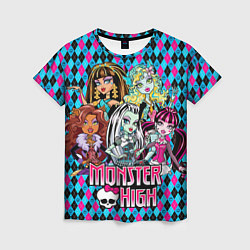 Футболка женская Monster High, цвет: 3D-принт