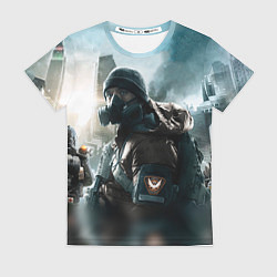 Футболка женская Division 1, цвет: 3D-принт