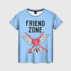 Футболка женская Friendzone, цвет: 3D-принт