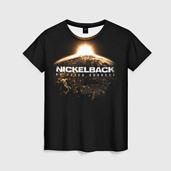 Футболка женская Nickelback: No fixed address цвета 3D-принт — фото 1