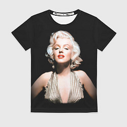 Женская футболка Мерлин Монро 2