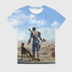 Футболка женская Fallout 4: Welcome Home, цвет: 3D-принт