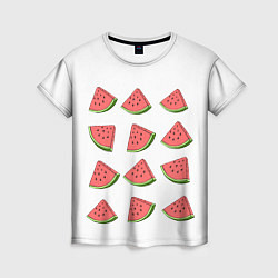 Футболка женская Tumblr fruit LAD, цвет: 3D-принт