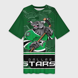 Женская длинная футболка Dallas Stars