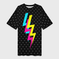 Женская длинная футболка Electrico
