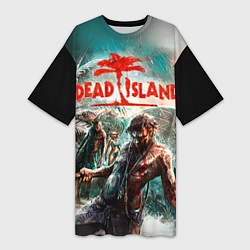 Женская длинная футболка Dead Island