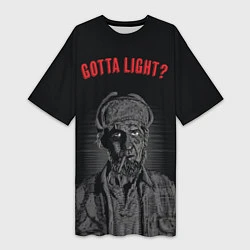 Женская длинная футболка Gotta light?