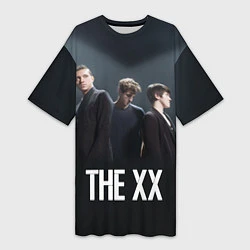 Футболка женская длинная The XX, цвет: 3D-принт