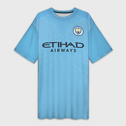 Женская длинная футболка Man City FC: Sterling Home 17/18