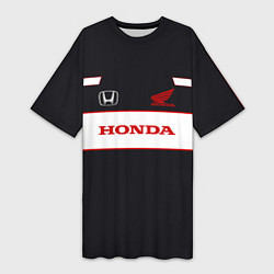 Женская длинная футболка Honda Sport