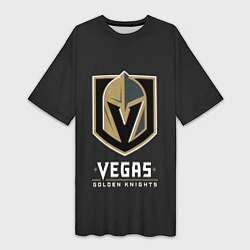 Женская длинная футболка Vegas: Golden Knights