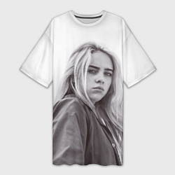 Женская длинная футболка BILLIE EILISH