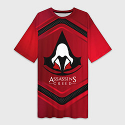 Женская длинная футболка Assasin's creed