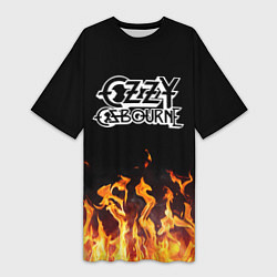 Женская длинная футболка Ozzy Osbourne