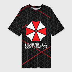 Женская длинная футболка UMBRELLA CORP