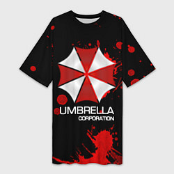 Женская длинная футболка UMBRELLA CORP