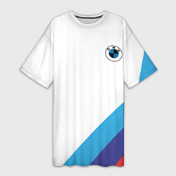 Женская длинная футболка BMW NEW LOGO