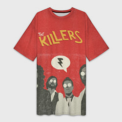 Женская длинная футболка The Killers