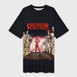 Женская длинная футболка Kreator 16