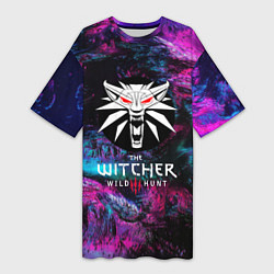 Женская длинная футболка The Witcher 3
