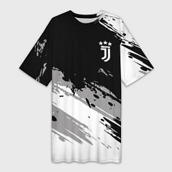 Женская длинная футболка Juventus F C