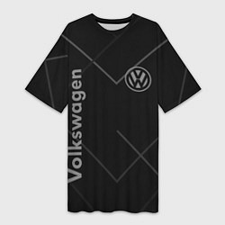 Женская длинная футболка VOLKSWAGEN