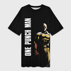 Женская длинная футболка One Punch Man