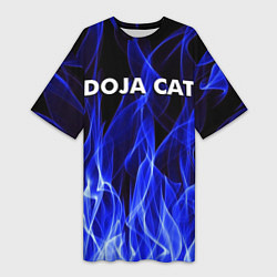 Футболка женская длинная DOJA CAT, цвет: 3D-принт
