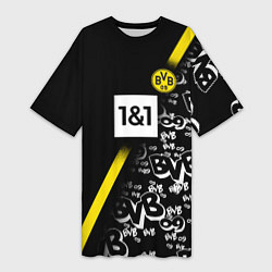 Женская длинная футболка Dortmund 20202021 ФОРМА