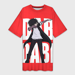 Женская длинная футболка Dab Dabi