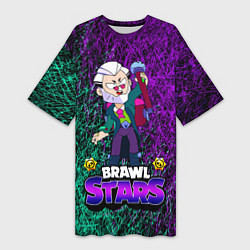 Женская длинная футболка Brawl StarsByron