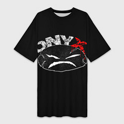 Женская длинная футболка Onyx