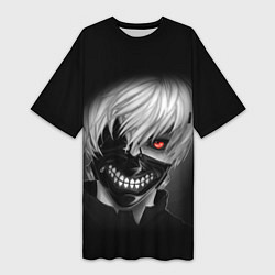 Женская длинная футболка TOKYO GHOUL ТОКИЙСКИЙ ГУЛЬ